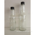 5oz and 10oz glass woozy bottle for sauce with screw cap wholesale